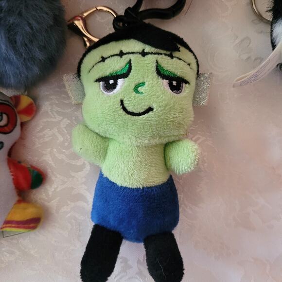 Plushie Keychains Bag Clips Lot Teddy Bear, Pony, Pink, Animals, Pokémon - Picture 3 of 7